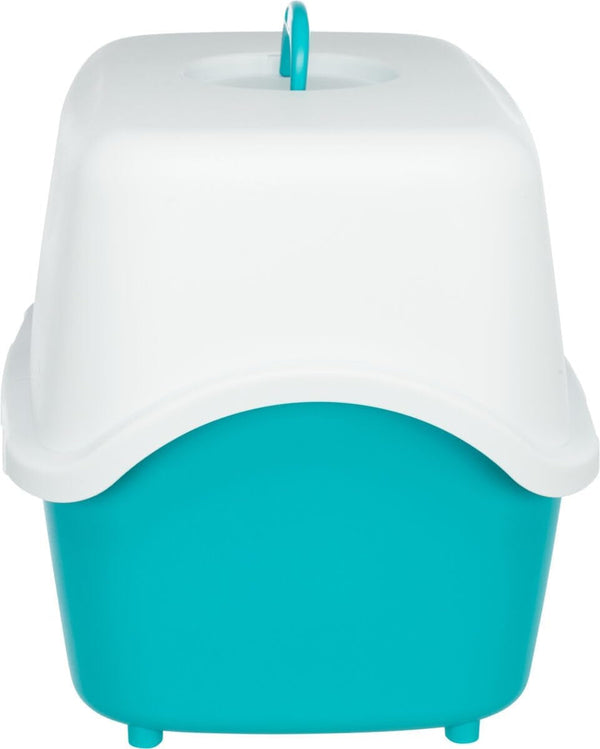 Trixie Vico Litter Tray for Cats Turquoise/White3