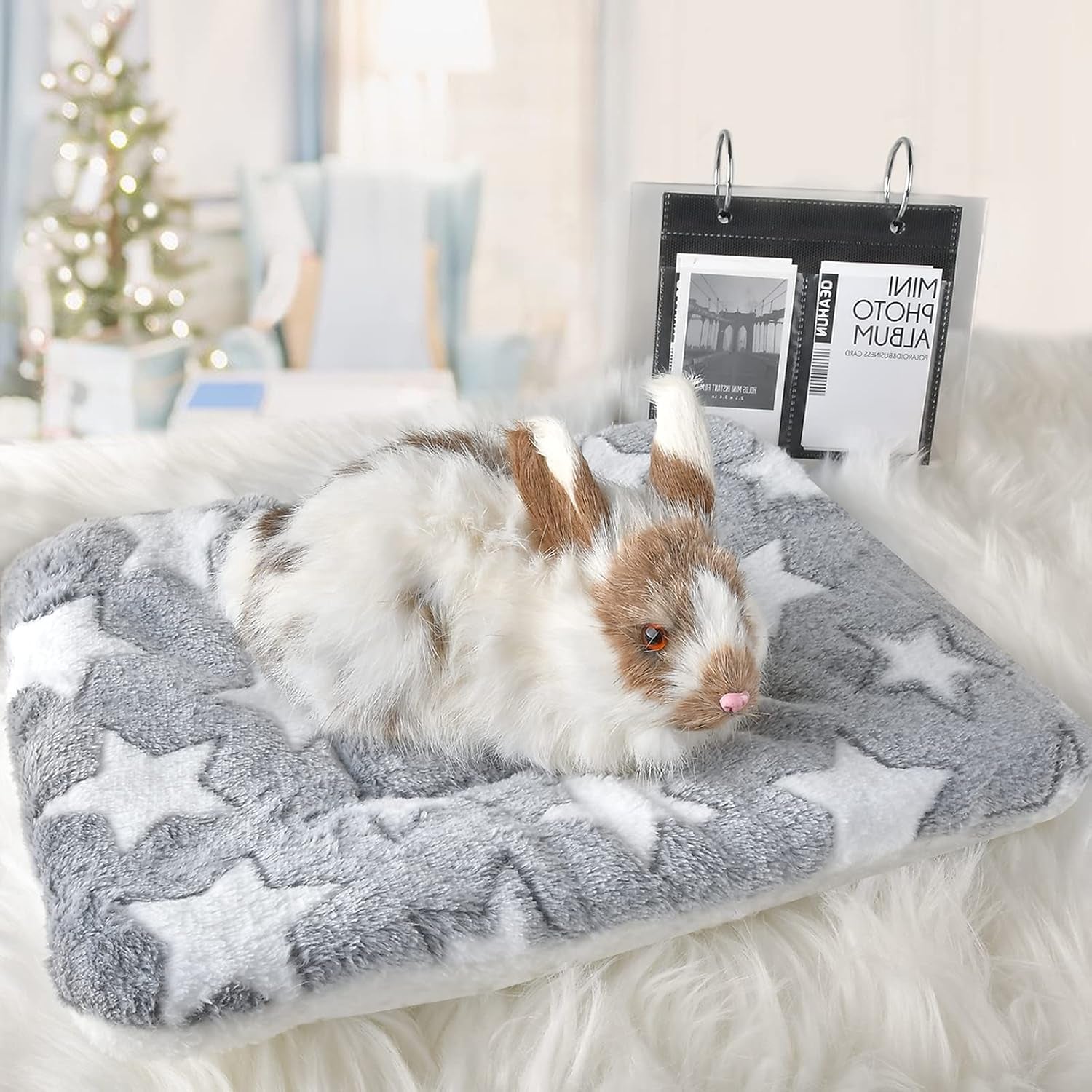 small-animal-bed-mat-soft-warm-suitable-for-guinea-pig-hamster-rabbit-rat-and-bearded-dragon-x-large13-3x9-4-star-grey
