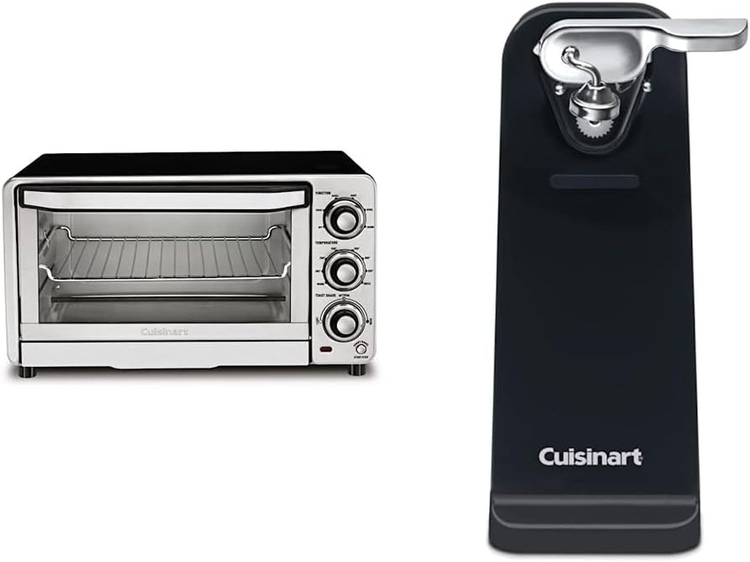 tob-40n-custom-classic-toaster-oven-broiler-17-inch-black-cco-50bkn-deluxe-electric-can-opener-black