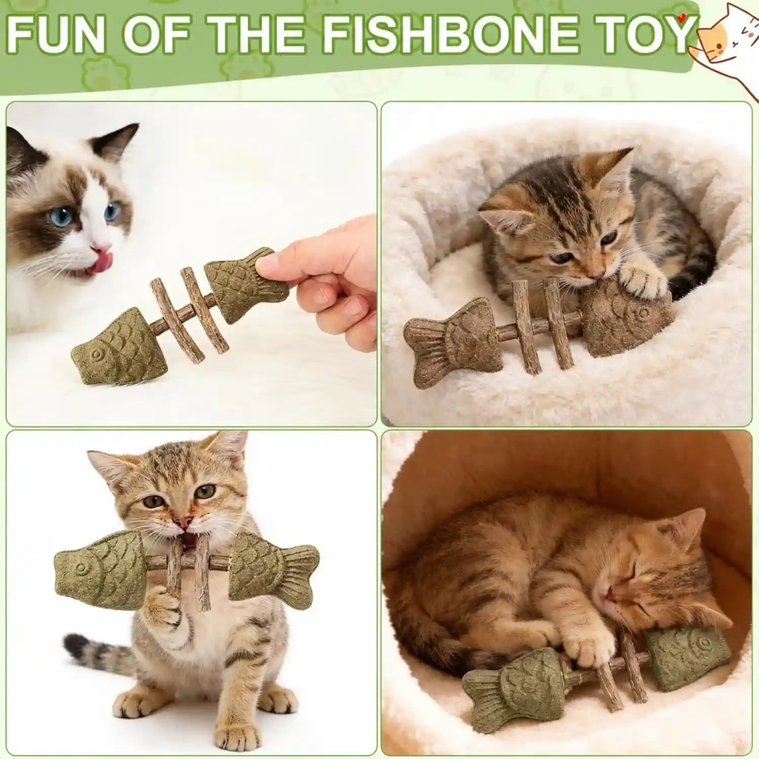 3pcs-catnip-and-silvervine-chew-fishbone-cat-dental-chew-toy-cat-chew-stick-for-teething-boredom-relief-daily