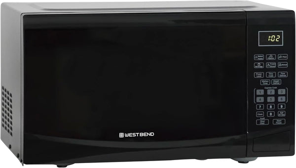 Microwave Oven, 900-Watts, 0.9 Cu.Ft., in Black Finish |  Microwave Oven, 900-Watts, 10 Power Levels, Electronic Controls, Glass Turntable, 0.9 Cu.Ft., in Black1