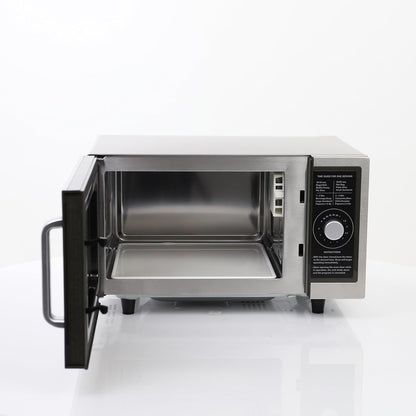 Foodservice Commercial Microwave with Dial Control, 10 Seconds to 8 Minutes Time Increments, Countertop 120V/1000W, 1 Cu.Ft., Stainless Steel3