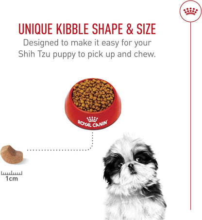 ROYAL CANIN Breed Health Nutrition Shih Tzu Puppy Dry Dog Food, 2.5 Lb Bag. | Tailored Nutrition for Shih Tzu Puppies, Small Kibble Size for Easy Chewing, Supports Healthy Skin and Coat5