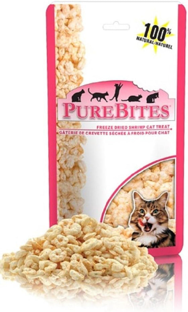 Purebites Freeze Dried Salmon Cat Treats 57G | 1 Ingredient | Made in USA (Packaging May Vary)12
