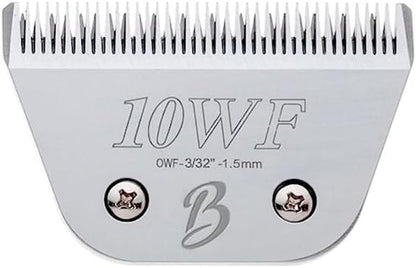 Detachable a Series Wide 30 Blades for Dog Grooming Cuts Length 1/50" - 0.5Mm Japanese Carbonized Steel Wide Grooming Blades Compatible A5 Series Wide Clippers for Dogs(30W)12