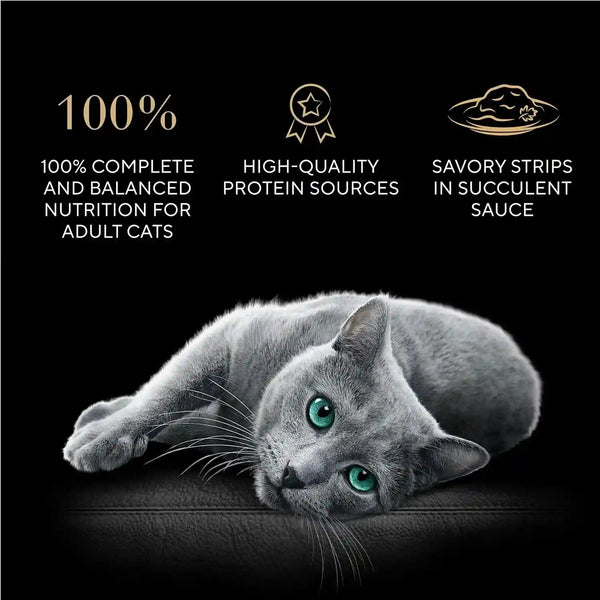 Sheba Perfect Portions Grilled Bites Wet Cat Food, Variety, 2.6 Oz, 24 Ct | Chicken, Salmon & Tuna Variety, 48 Servings, Snap-Peel-Serve Twin-Pack Trays, Complete & Balanced, Vitamins & Minerals2