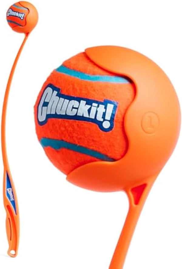 Chuckit! Pro 26L Dog Ball Launcher, 26" Length, Includes Large Ball (3") for Dogs 60-100 Pounds12