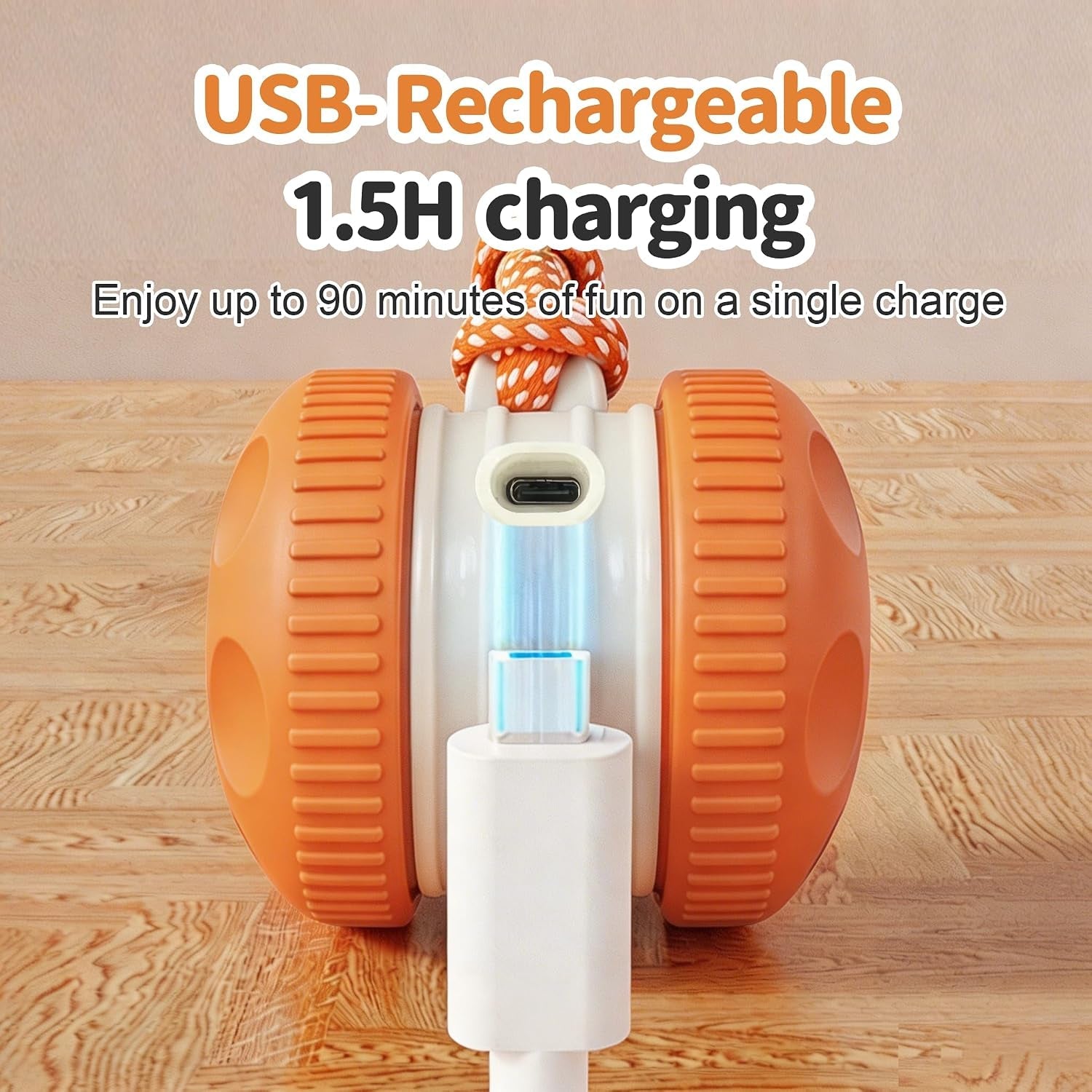 interactive-dog-toys-automatic-rolling-ball-with-rope-orange-motion-activated-play-random-path-electric-dog-ball-bird-sounds-mental-stimulation-for-boredom-relief