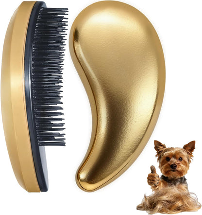 Small Dog Brush, Skin-Friendly Soft Bristles (Blue) | Puppy Hair Brush, Massage and Bath Supplies, Pet Grooming Tool for Teddy, Yorkies, Maltese, Shih Tzu, Chihuahua14