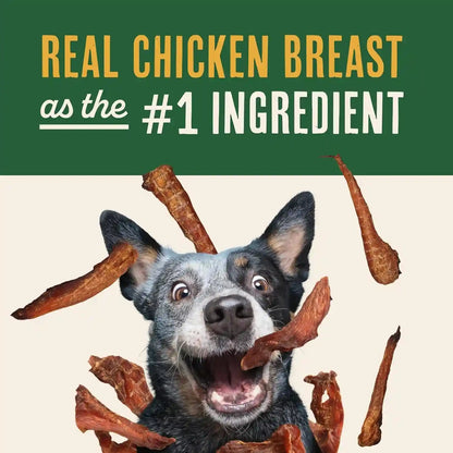 Waggin' Train Smoked Chicken Jerky Tenders for Dogs with Turmeric and Human Grade Bone Broth, Grain and Corn Free, High Protein, Premium Limited Ingredient 100% Real Chicken Dog Treats, 24 Oz. Pouch4