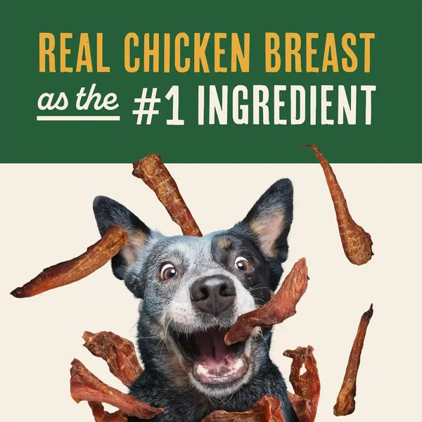 Waggin' Train Smoked Chicken Jerky Tenders for Dogs with Turmeric and Human Grade Bone Broth, Grain and Corn Free, High Protein, Premium Limited Ingredient 100% Real Chicken Dog Treats, 24 Oz. Pouch4