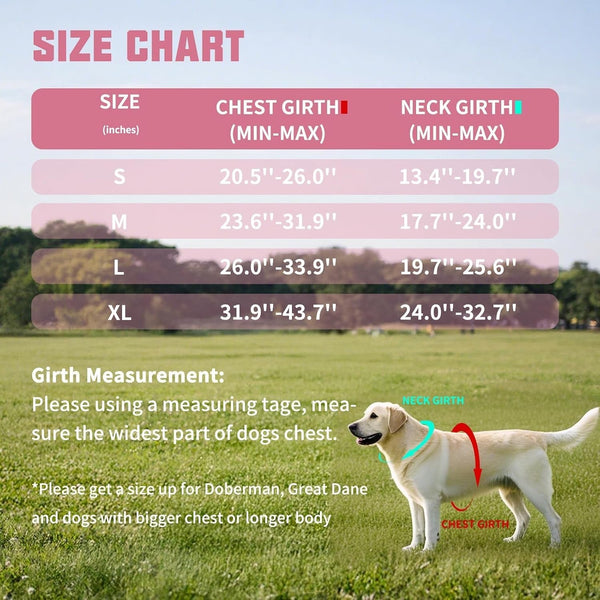 AUROTH Dog Harness and Leash Set, Soft Padded Service Dog Vest with 5.25FT Dog Leash, No Choke, Easy on Pet Vest, Adjustable Reflective No Pull Pet Vest Medium Sized Dog, Easy Walking and Training6