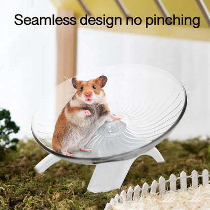 Hamster Wheel, Hermit Crab Climbing Toys Silent Exercise Running Wheel, 13Cm Small Animal Exercise Wheels Hermit Crabs Wheel for Hamsters, Gerbils, Mice or Other Small Animals5