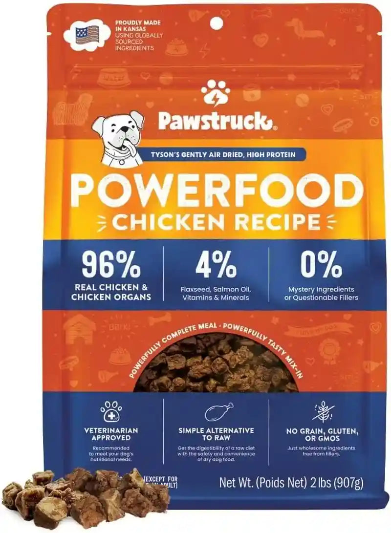 pawstruck-air-dried-dog-food-with-real-beef-grain-free-made-in-usa-non-gmo-vet-recommended-high-protein-limited-ingredient-full-feed-for-all-breeds-ages-2lb-bag