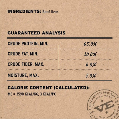 Vital Essentials Freeze Dried Dog Treats | Beef Liver, Single Ingredient | Premium Quality | Grain Free Training Treats for Dogs, 2.1 Oz Bag3