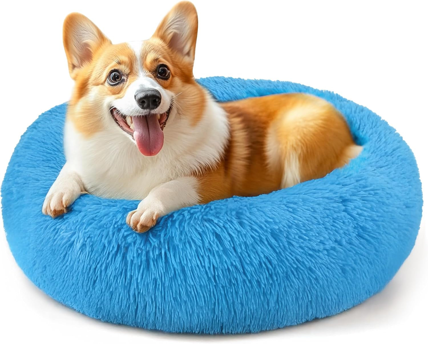 hoewina-dog-cat-bed-for-indoor-cats-20in-calming-donut-bed-for-puppy-and-kitten-washable-round-fluffy-pet-bed-for-small-medium-dogs-and-cats-light-grey