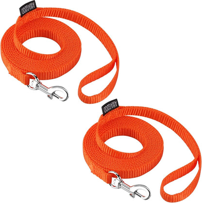 AMAGOOD 6 FT Puppy/Leash, Strong Traditional Style with Easy to Use Collar Hook, Great for Small, Medium and Large Dogs (5/8In X 6 Ft, Purple)59