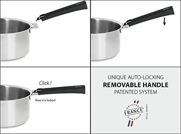 WOKT20QEKP Non-Stick Wok with Domed Glass Lid, Silver, 1.5 Quart3