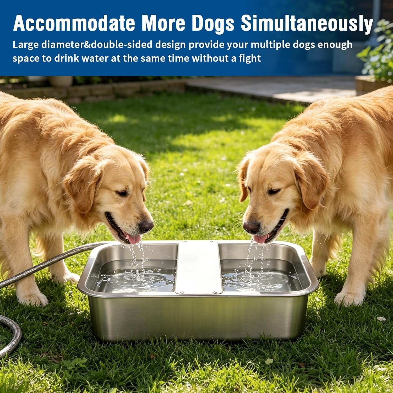 bwogue-3-gal-automatic-dog-water-dispenser-stainless-steel-bowl-for-dogs-automatic-dog-water-bowl-dispenser-float-valve-control-outdoor-use-easy-to-mount-clean-large-dogs-cats-chickens