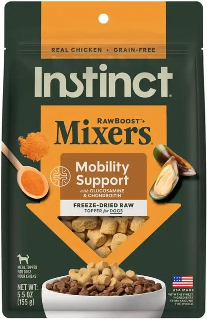 Instinct Freeze Dried Mixers, Dog Food Toppers, Gut Health, 5.5 Oz. Bag35