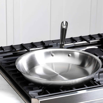 All-Clad D3 Stainless Steel 12" Fry Pan, Made in the USA | the Original Bonded Professional Cookware, Large Frying Pan, Induction Compatible, Oven Safe up to 600F4