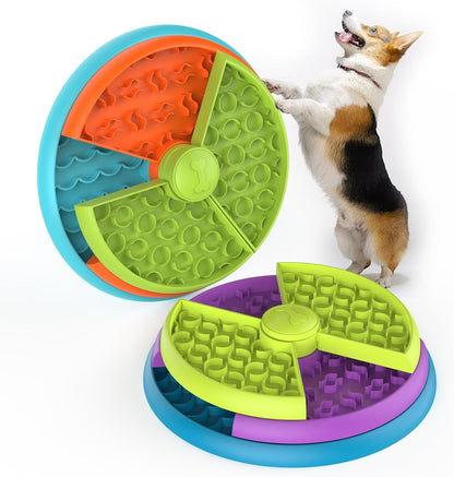 Slow Feeder Dog Bowl 3 Levels, Reduces Boredom and Anxiety, Non-Slip Interactive Puzzle Feeder, Suitable for Small/Medium/Larger Dogs8