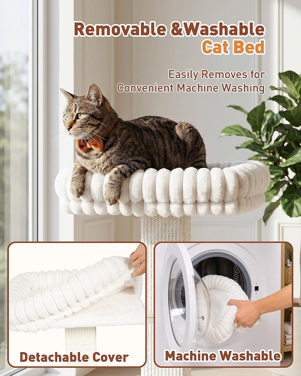 morden-cat-scratching-post-with-top-plush-bed-for-indoor-cats-removable-washable-perch-small-morden-cat-tree-cat-tower-with-scratch-post-natural-sisal-white