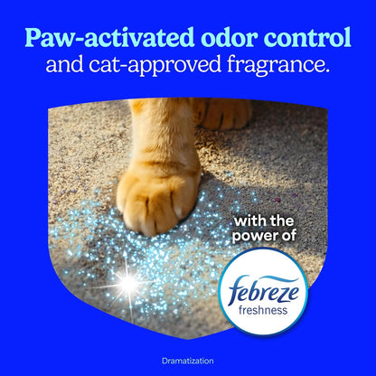Fresh Step Clean Paws Multi Cat Clumping Litter with Febreze Freshness, Ammonia Block Technology, Low Tracking, 22 Lb. Box7