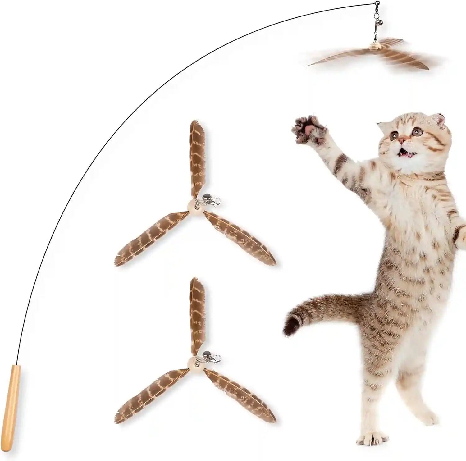 jxfukal-cat-wand-toys-interactive-cat-toys-with-3-feather-refills-29-flexible-steel-wire-sturdy-wood-handle-bell-for-kitty-kitten-cat-toys-for-indoor-cats-teaser-cat-string-toy