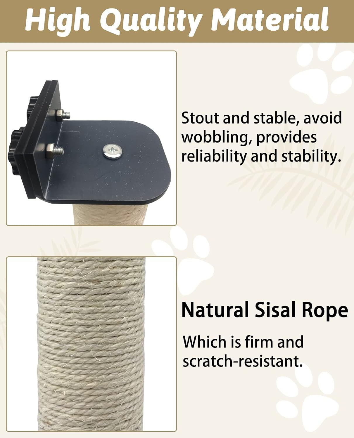 vcepjh-2-pcs-cat-scratching-post-for-crate-cage-mounted-cat-scratcher-natural-sisal-scratch-for-scratching-and-climbing-furniture-15x2-7inches-white