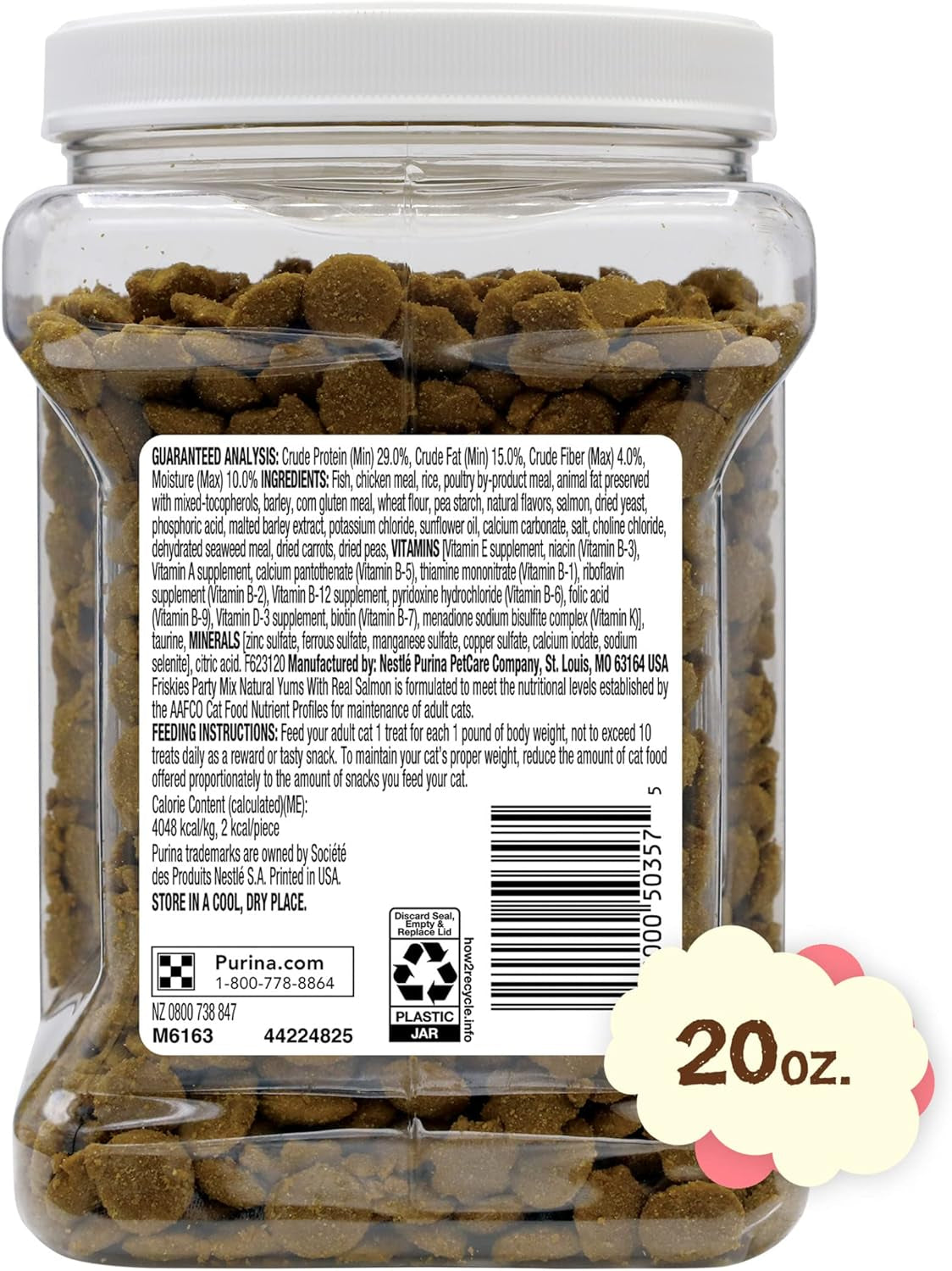 purina-friskies-natural-cat-treats-party-mix-natural-yums-with-real-salmon-and-added-vitamins-minerals-and-nutrients-20-oz-canister