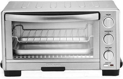 TOB-1010 Toaster Oven Broiler, 7.87"D X 15.86"W X 11.77"H , Stainless Steel1