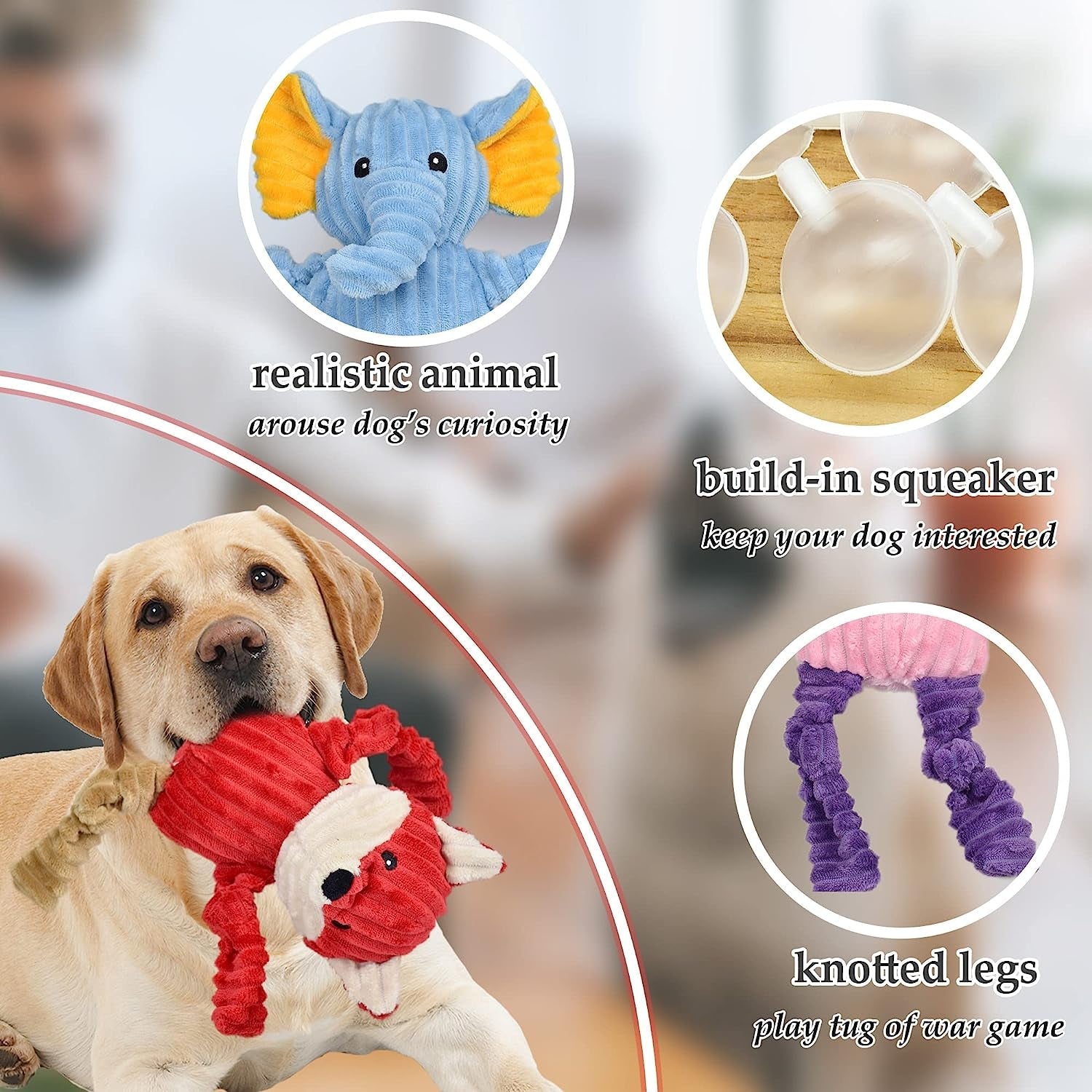 lechong-5-pack-tough-dog-toys-stuffed-squeaky-dog-toys-assortment-plush-animal-dog-toy-value-bundle-puppy-pet-dog-toys-for-small-medium-large-dogs