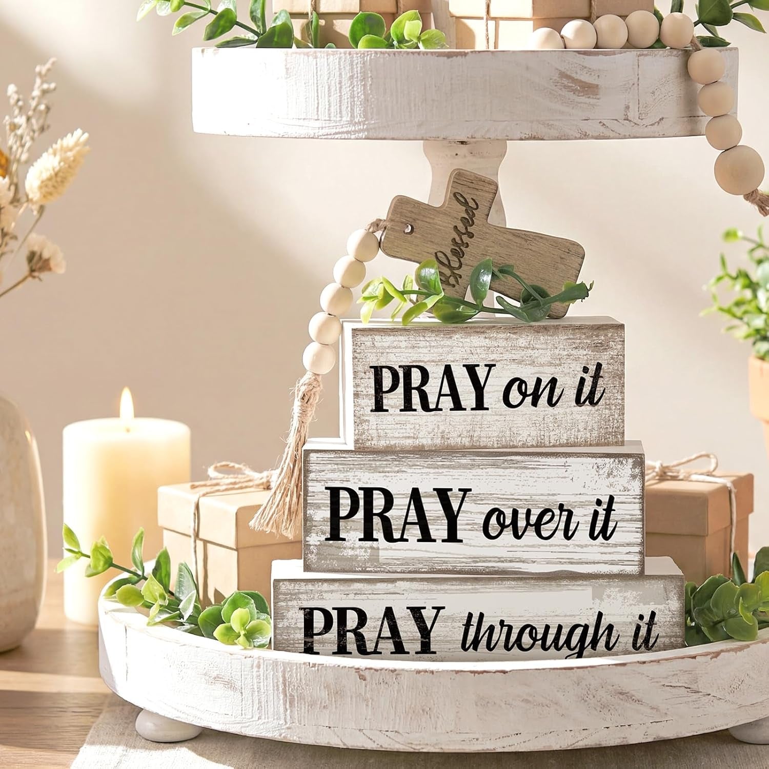 4-pcs-christian-table-decor-wooden-cross-wooden-bible-verse-sign-inspirational-religious-christian-centerpiece-farmhouse-tiered-tray-decorations-wooden-pray-block-signs-faith-inspired