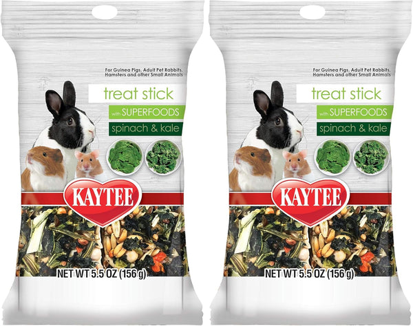Kaytee Small Animal Treat Stick with Superfoods, Strawberry & Flax Seed, 5.5 Oz10