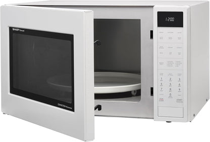 SMC1585KW Convection Countertop Microwave Oven with Removeable 15.4" Carousel Turntable, 1.5 Cubic Feet, 900 Watt, Sensor Cooking, White | 1.5 Cubic Feet, 900 Watt, Removeable 15.4" Carousel Turntable, Sensor Cooking14