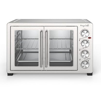 47 Quart Electric French Door Rotisserie Convection Counter Top Oven with Convection and Oven Lamp3
