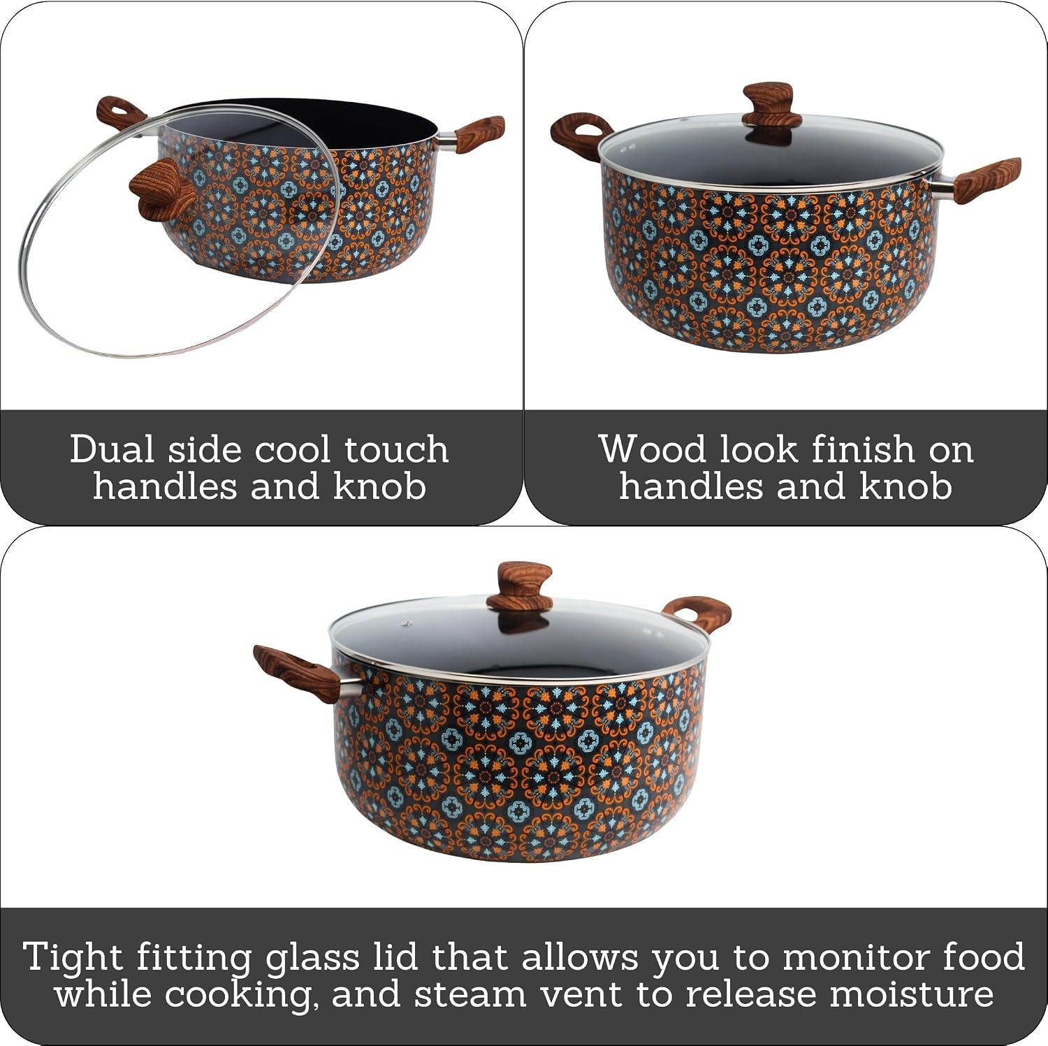 10-qt-talavera-aluminum-black-ceramic-dutch-oven-with-glass-lid-black-ceramic-nonstick-coating-woodlook-handles-with-glass-lid-ideal-for-rice-and-stews-great-for-family-gatherings