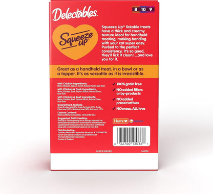 Delectables Squeeze up Non-Seafood Variety Pack Lickable Cat Treat, 20 Count (Pack of 1)8