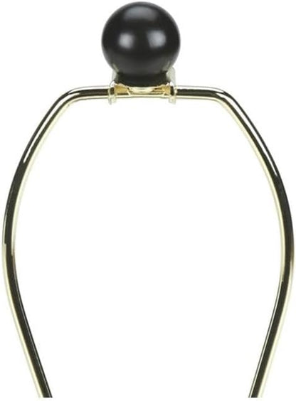 22" Black Ceramic Table Lamp, Ivory Linen Drum Shade, 3-Way Switch, 7.5" Base and 13" Shade, Transitional Style, Decorative Lighting for Living Room, Bedroom, or Office8