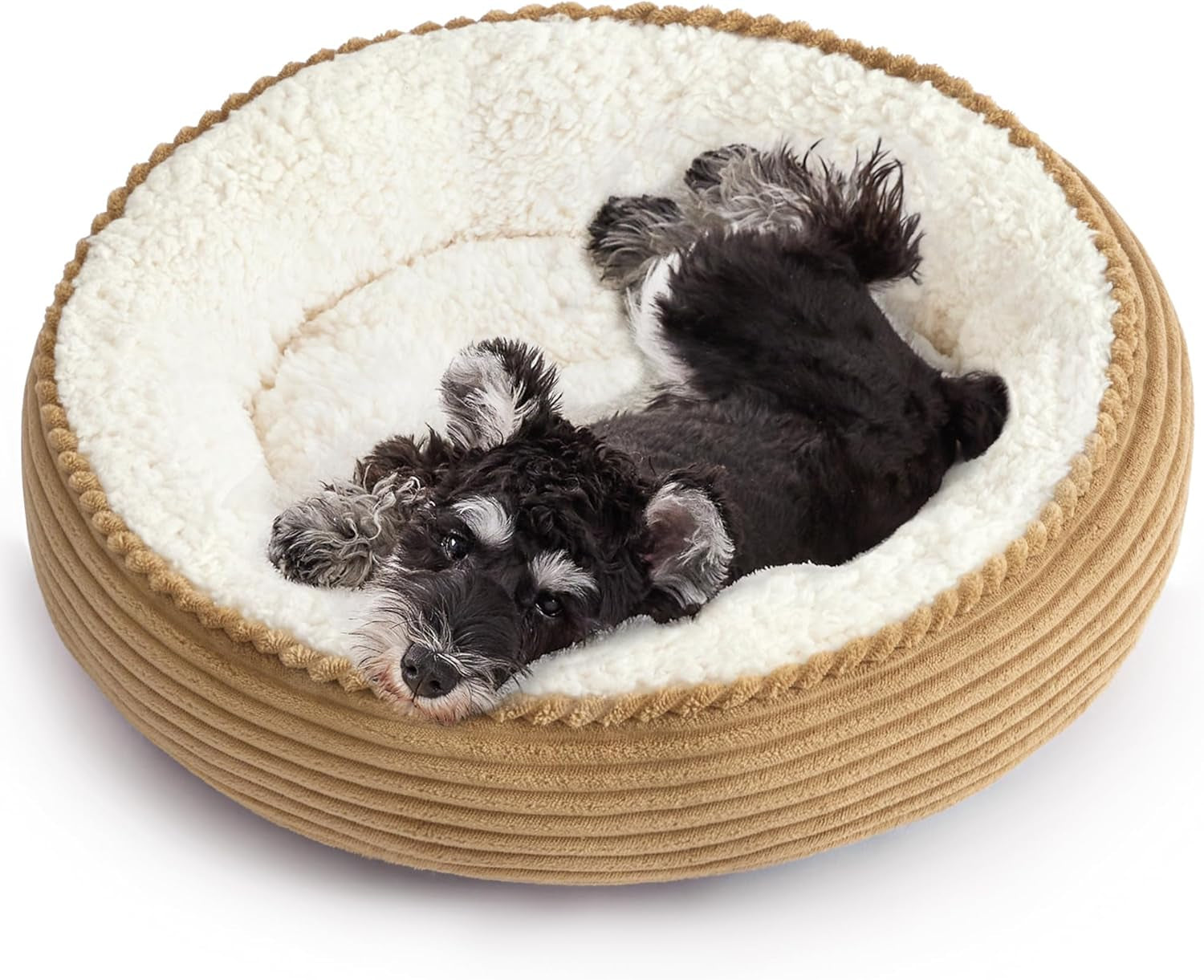 loves-cabin-round-donut-cat-and-dog-cushion-bed-20in-bed-for-cats-or-small-dogs-anti-slip-water-resistant-bottom-super-soft-durable-fabric-pet-beds-washable-luxury-cat-dog-bed-gray