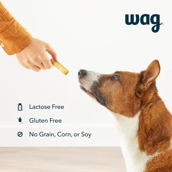 Amazon Brand - Wag Yak Cheese Himalayan Dog Chews, Dog Treats for Medium Size Dogs, All Natural, High Protein for Aggressive Chewers, 15-35 Lbs, 3 Count, 6.9 Oz2
