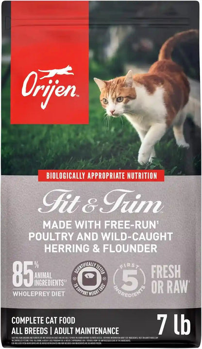 ORIJEN Grain Free WHOLEPREY Dry Cat Food Original Recipe 4Lb. Bag | 90% Animal Ingredients, Freeze Dried, Fresh or Raw Ingredients, High Protein, Heart Health, Free-Run Poultry18