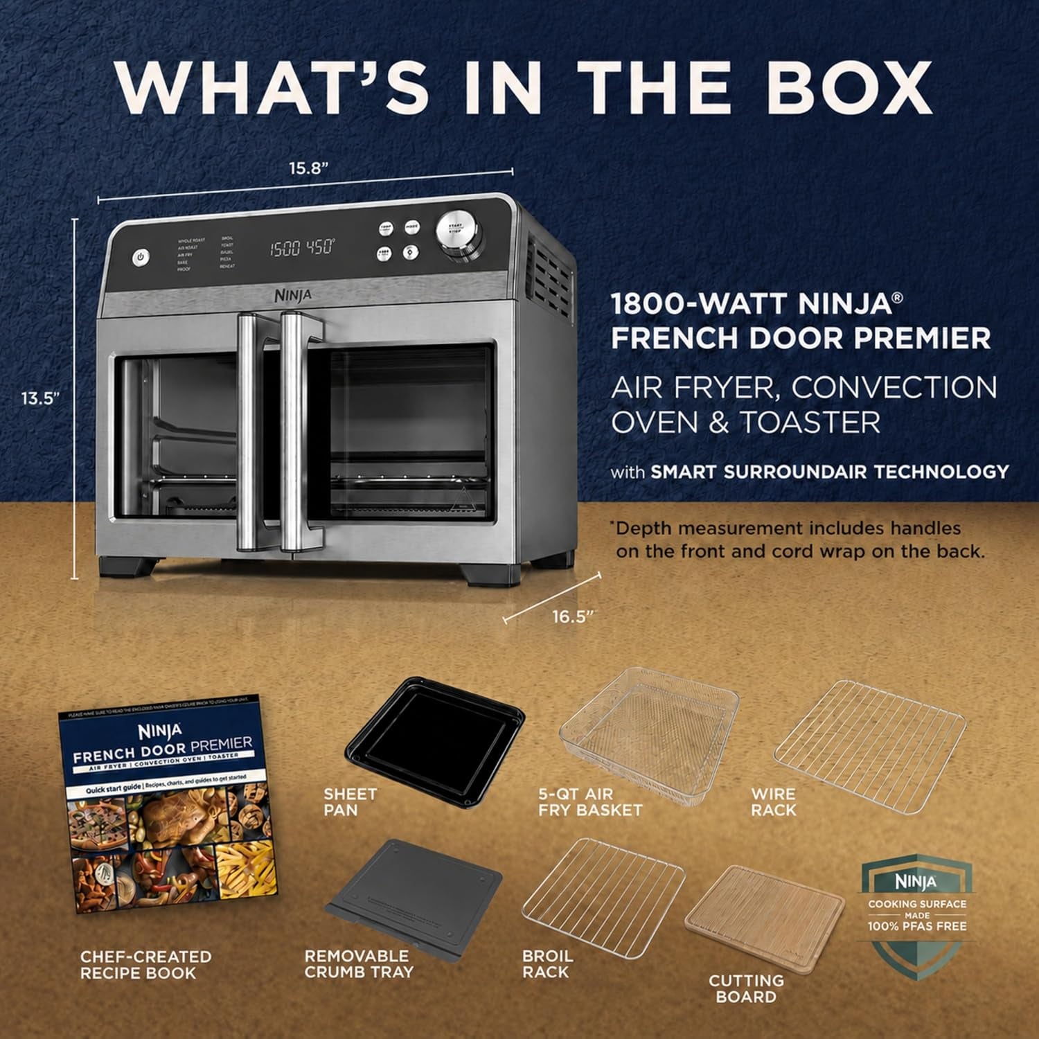 ninja-french-door-premier-air-fry-oven-10-in-1-stainless-steel-fo103-450f-cyclonic-air-pfas-free-surface-air-fry-sear-crisp-bake-broil-toast-proof