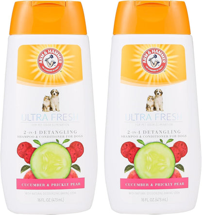 Arm & Hammer Ultra Fresh Waterless Dog Bath Spray, White Jasmine, 10 Fl Oz | No-Rinse Baking Soda Formula for Dogs That Resist Bathing; Freshens Coat between Full Baths or after Outdoor Activity10