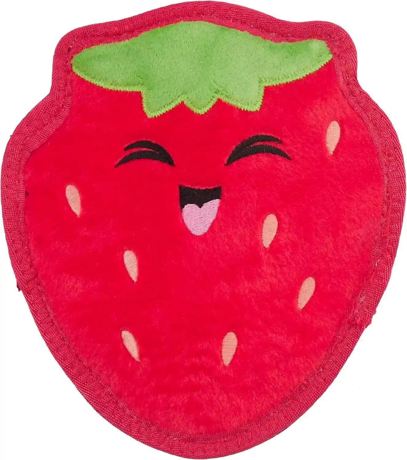 outward-hound-tough-skinz-durable-squeaky-dog-toy-with-two-tough-layers-watermelon-red-medium