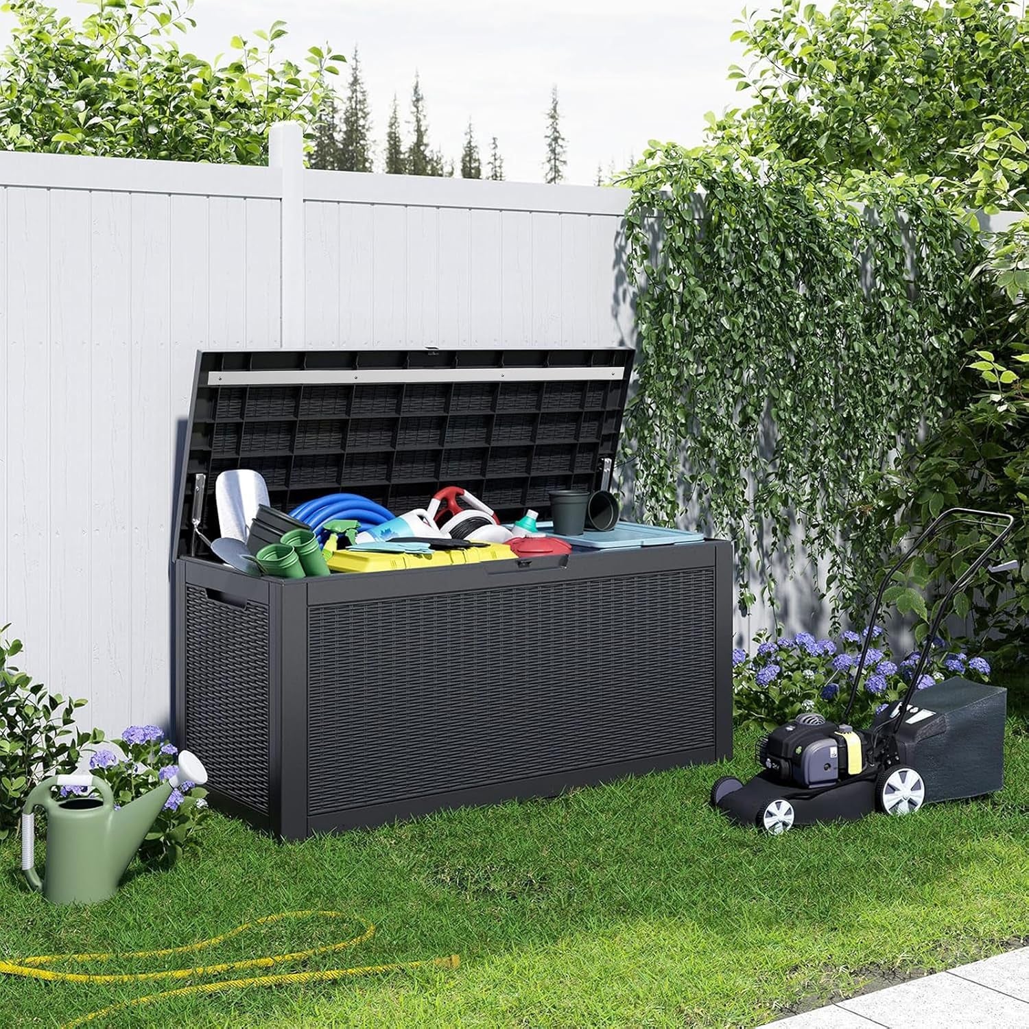 150-gallon-resin-deck-box-lockable-patio-outdoor-storage-box-for-furniture-garden-tools-and-tools-storage-waterproof-outside-storage-boxes-black