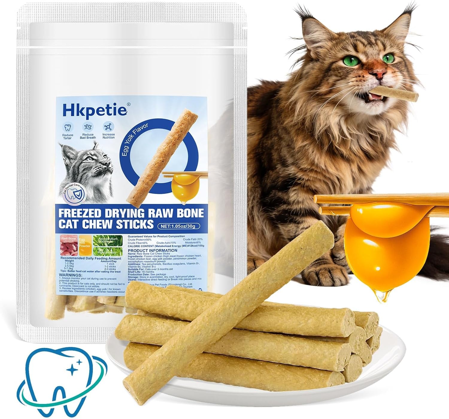 30g-freezed-dried-cat-chew-stick-chicken-flavor-cat-dental-treats-for-freshens-breath-and-reduce-tartar-feline-teething-sticks-cats-treats-snack