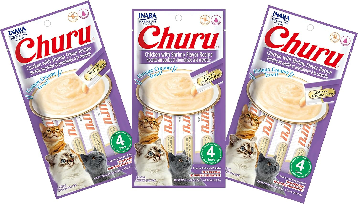 inaba-churu-cat-treats-grain-free-lickable-squeezable-creamy-puree-cat-treat-topper-with-vitamin-e-taurine-0-5-ounces-each-tube-4-tubes-tuna-with-salmon-recipe