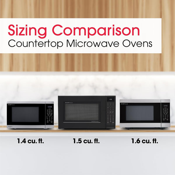 SMC1464KS 1.4 Cu. Ft. 1100W Stainless Steel Countertop Microwave Oven7